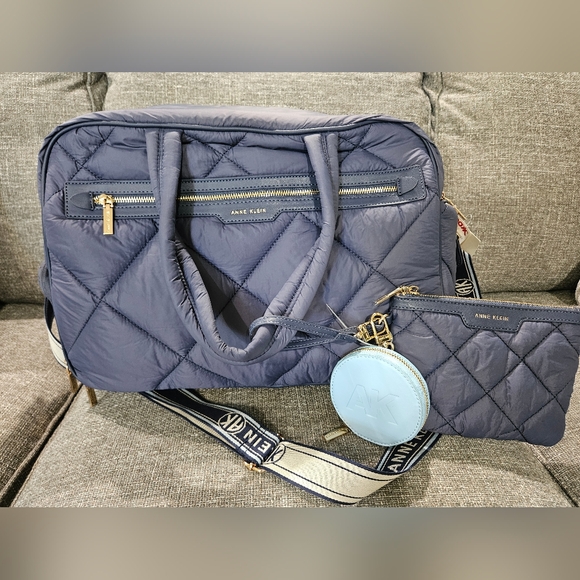 Anne Klein Quilted weekender bag - Picture 2 of 3